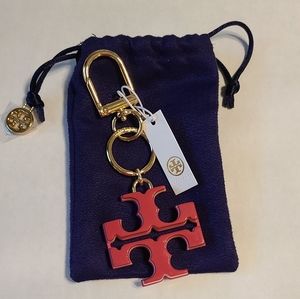 Tory Burch Resin Logo Key Fob